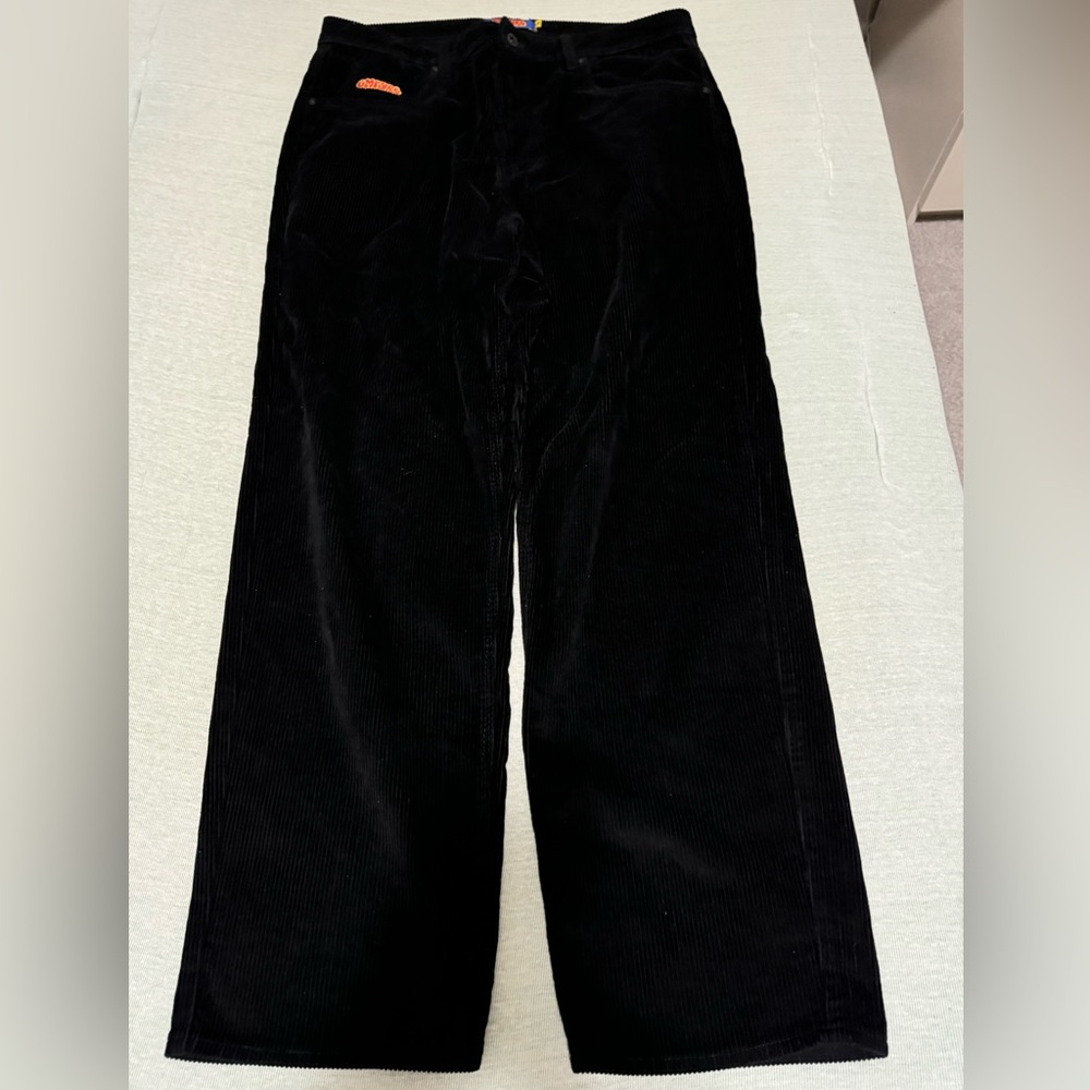 Baggy Black Empyre corduroy pants